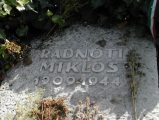 Radnóti Miklós síremléke (fotó: Legeza Dénes István)