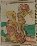 Szent Abdon és Szennen (Illusztráció a Pannonhalmán őrzött Legenda Aurea Sanctorum című ősnyomtatvány 1482-es augsburgi kiadásából)