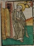 Vasas Szent Péter (Illusztráció a Pannonhalmán őrzött Legenda Aurea Sanctorum című ősnyomtatvány 1482-es augsburgi kiadásából)