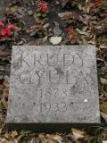 Krúdy Gyula síremlékének részlete (fotó: Legeza Dénes István)