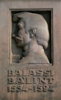 Balassi Bálint emléktáblája - Budapest, Balassi Bálint utca (Fotó: Legeza Dénes István)