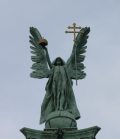 Gábor arkangyal - Budapest, Milleniumi emlékmű (Fotó: Legeza Dénes István)