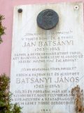 Batsányi János emléktáblája Kassán (Fotó: Mann Jolán)