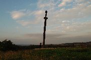 A sólyi kard – Szent. István kardjának 13 méter magas másolata; Sóly(fotó: Török Máté)