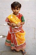 Indiai kislány(fotó: Konkoly-Thege György)