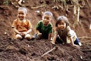 Thaiföldi gyerekek(fotó: Konkoly-Thege György)