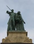 Munka és Jólét - Budapest, Milleniumi emlékmű (Fotó: Legeza Dénes István)